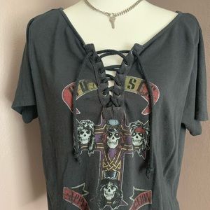Topshop graphic Guns N’ Roses t.